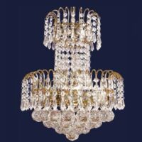 โคมไฟระย้าคริสตัล