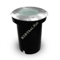 IT01180 โคมฝังพื้นสแตนเลส ฝาแก้ว