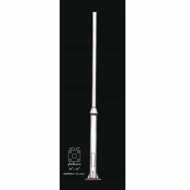 เสาไฟถนน 3 เมตร