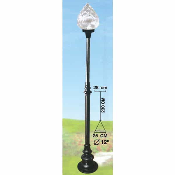 โคมไฟสนาม 2.3 เมตร