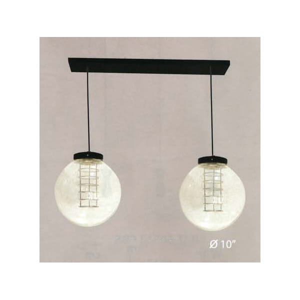 โคมไฟห้อยกลม 2 ดวง