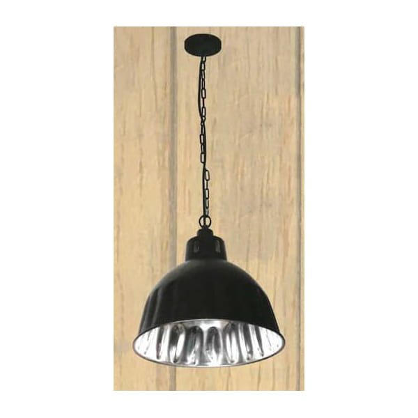โคมไฟห้อยฝาชี สีดำ